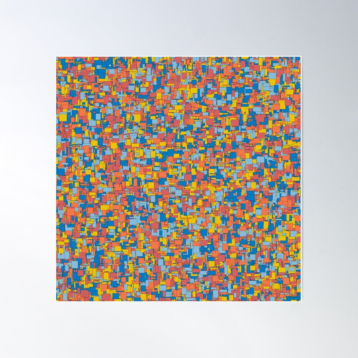 Add A Splash Of Color To Your Life With Our Abstract Warm-Toned ...