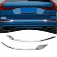 thumbnail image 1 of Add Style to Your for Volvo XC60 2018 2023 with Rear Fog Light Lamp Eyelid Cover Trim Chrome (2Pcs/Set) Easy Installation, 1 of 6