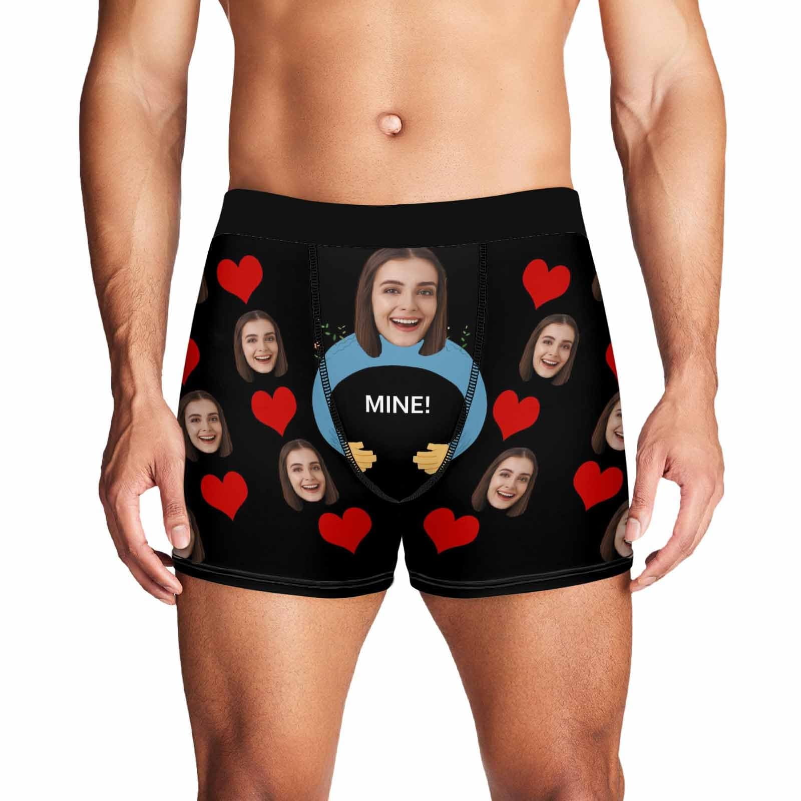 Add Your Own Design Custom Personalized Underwear For Men Custom Men