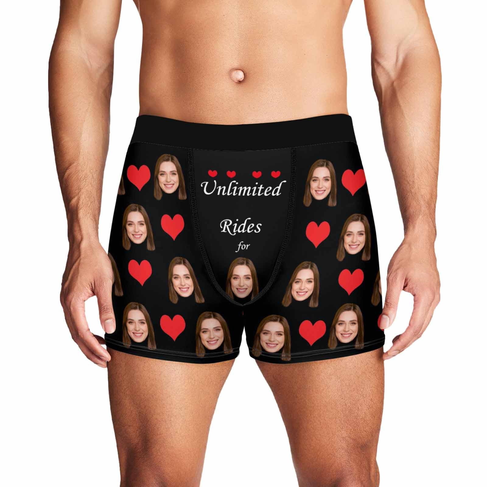 Add Your Own Design Custom Personalized Underwear For Men Custom Men