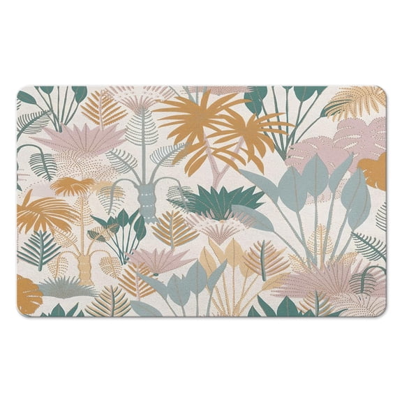 Add a Touch of Elegance with Lahome's Boho Botanical Entryway Rug – Non-Slip & Machine Washable, Perfect for All Rooms!