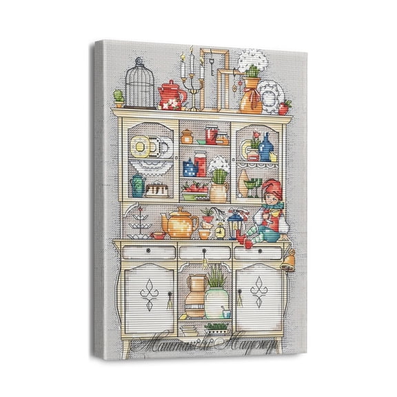 Add a Touch of Modern to Your Bathroom with Our Rustic Turquoise Canvas Wall Art Ready to Hang 12x16 inch Decor for Home Artwork Appeal