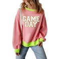 thumbnail image 1 of Add a Touch of Sparkle to Your Game Day Outfit with This Glitter Sweatshirt - [ZhiHiMeRi] | (US 16-18)XL, 1 of 8