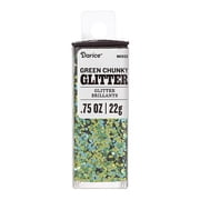 Add glitz and glam to various craft projects with this chunky glitter in different shades of green. Bigger bits are easier and quicker to apply with glue.
