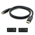thumbnail image 1 of Add-onputer Peripherals, L  1 ft. Displayport Male To Male Black Cable, Pack Of 5, 1 of 1