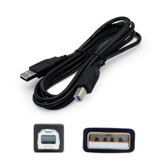 Add-onputer Peripherals, L 10 Ft. Usb 2.0 Male To Female Black Cable