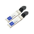 thumbnail image 1 of AddOn - 10GBase-CU direct attach cable - TAA Compliant - SFP+ to SFP+ - 1.6 ft - twinaxial - active - for Fortinet FortiGate 1000, 1200, 1500, 30XX, 31XX, 32XX, 3700, 3810, 3950, 900, 901, 1 of 2