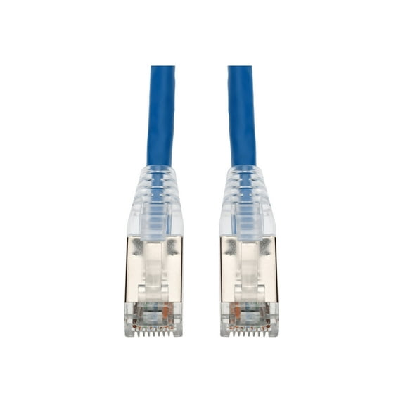 Addon ADD-10FCAT6S-BE-TAA 10ft Blue Cat 6 Shielded Pvc Ethernet Cable Snagless Easy Clear Boot Taa Rj-45 M