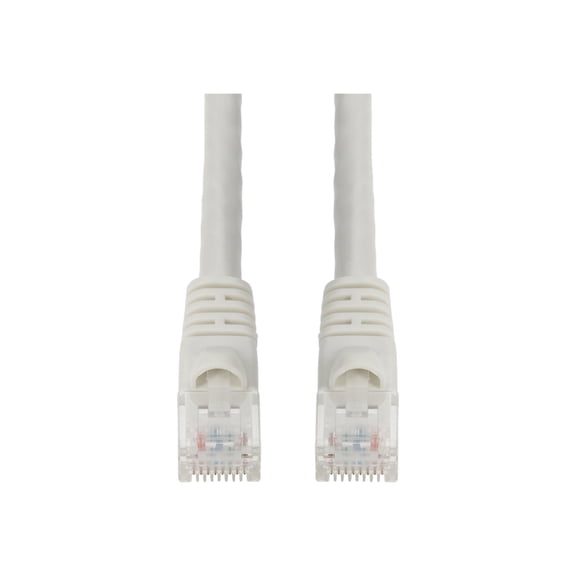 AddOn 10ft White CAT6 PVC Ethernet Cable Snagless Bubble Boot RJ-45 M/M CAT 6
