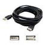 AddOn 15.0ft USB 2.0 (A) to USB 2.0 (A) Extension Cable - USB extension cable - 15 ft