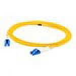 15M SINGLE-MODE FIBER (SMF M/M DUPLEX LC/LC OS1 YELLOW PATCH CABLE