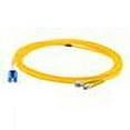 thumbnail image 1 of AddOn 1m FC to LC OS1 Yellow Patch Cable - patch cable - 3.3 ft - yellow, 1 of 8