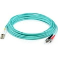 thumbnail image 1 of AddOn 1m LC to ST OM4 Aqua Patch Cable - patch cable - 3.3 ft - aqua, 1 of 5