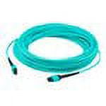 AddOn 20m MPO OM4 Aqua Patch Cable - crossover cable - 66 ft - aqua