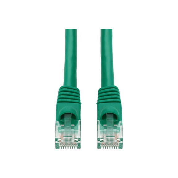 AddOn 25ft Green CAT 6 PVC Ethernet Cable Snagless Bubble Boot RJ-45 M/M