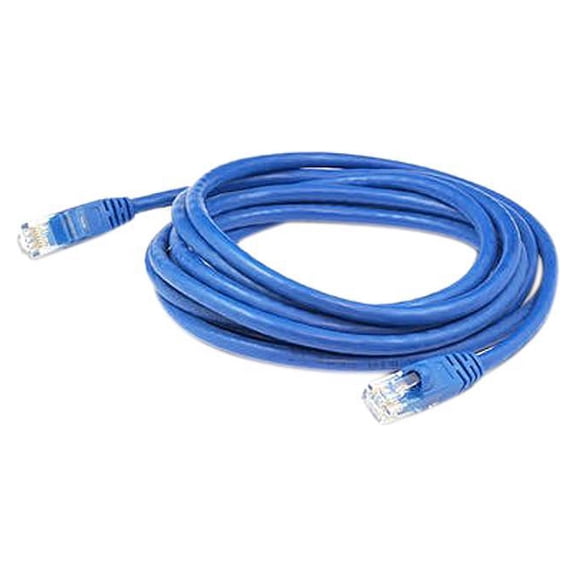 AddOn 25ft RJ-45 [Male] to RJ-45 [Male] Straight Blue Cat6A UTP PVC Copper Patch Cable (add-25fcat6a-be)
