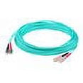 thumbnail image 1 of AddOn 2m SC to ST OM3 Aqua Patch Cable - patch cable - 6.6 ft - aqua, 1 of 3