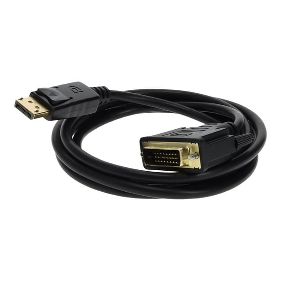 AddOn 3ft DisplayPort Male to DVI-D Male Black Adapter Cable (Requires DP++)