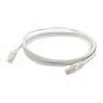 AddOn 3ft RJ-45 Cat6A White Patch Cable - patch cable - 3 ft - white