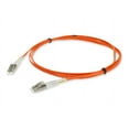 thumbnail image 1 of AddOn - Patch cable - LC/PC multi-mode (M) to LC/PC multi-mode (M) - 3 m - fiber optic - duplex - 50 / 125 micron - OM3 - riser - orange, 1 of 8