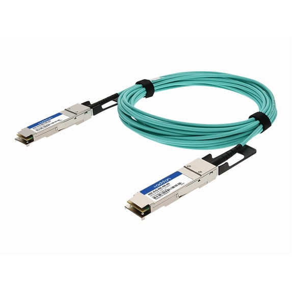 AddOn - 40GBase-AOC direct attach cable - TAA Compliant - QSFP+ to QSFP+ - 4 m - fiber optic - active
