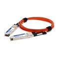thumbnail image 1 of AddOn - 40GBase-AOC direct attach cable - TAA Compliant - QSFP+ to QSFP+ - 7 m - fiber optic - active - orange, 1 of 9