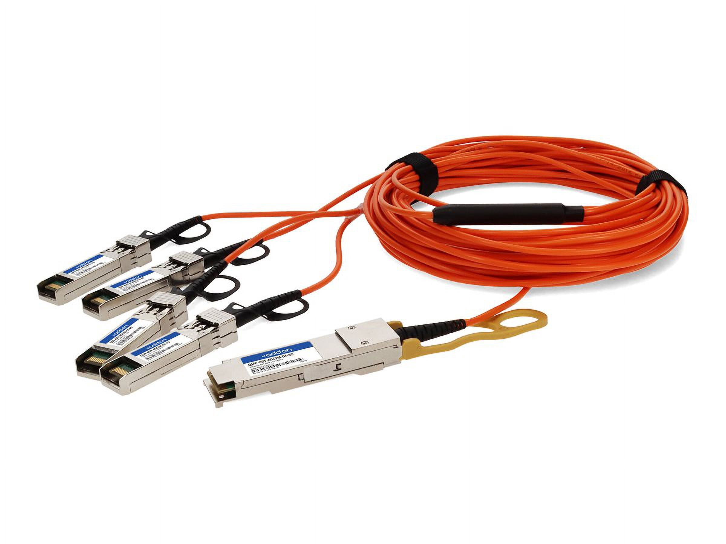Cavo ottico attivo (AOC) QSFP-DD 1G compatibile generico da 3 m (400 piedi Cavo ottico attivo (AOC) QSFP-DD 1G compatibile generico da 3 m (400 piedi