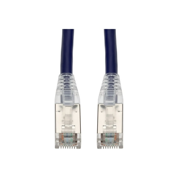Addon ADD-4FCAT6S-PE 4ft Purple Cat 6 Shielded Pvc Ethernet Cable Snagless Easy Clear Boot Rj-45 M/m