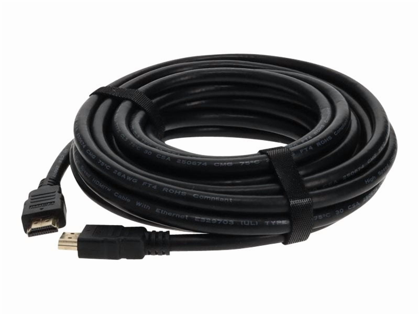 AddOn 5 Pack 20ft HDMI Cable - HDMI with Ethernet cable - 19.7 ft