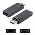 AddOn 5 Pack DisplayPort to HDMI Adapter - HDMI adapter - DisplayPort / HDMI