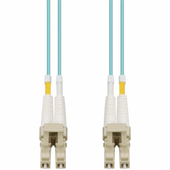 Addon ADD-LC-LC-50M5OM4P 50m Lc To Lc Aqua Om4 Duplex Ofnp [plenum-rated] Fiber Patch Cable