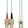 thumbnail image 1 of AddOn 50m LC to SC OM4 Aqua Patch Cable - patch cable - 164 ft - aqua, 1 of 7