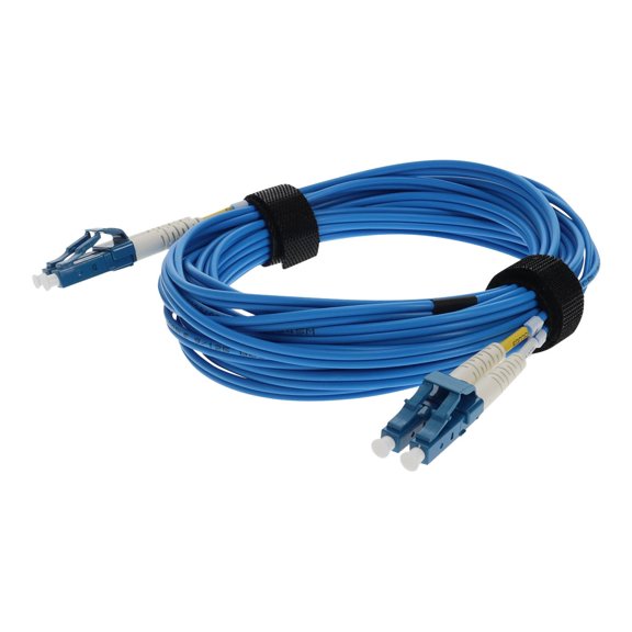 AddOn - Patch cable - LC/UPC single-mode (M) to LC/UPC single-mode (M) - 5 m - fiber optic - duplex - 9 / 125 micron - OS2 - riser - blue - for P/N: DWDM-SFP10G-54.94-40-I-AO, Q28-100G-CWDM4-BX-J-AO, R6B11A-AO, XBR-8GFC-CW47-80-AO
