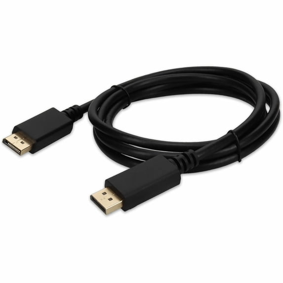 AddOn 6ft 4K UHD DisplayPort Cable Black DISPLAYPORT14MM6F