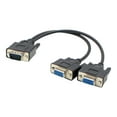 thumbnail image 1 of AddOn 8in VGA Splitter Cable - VGA splitter - 8 in, 1 of 3