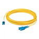 AddOn 9m LC to SC OS1 Yellow Patch Cable - patch cable - 30 ft - yellow