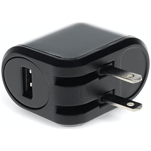 AddOn USB-A 2.0 AC Wall Adapter Plug USAC2USB5V24AB