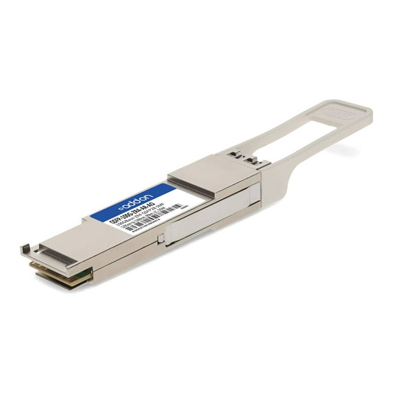 AddOn - QSFP28 transceiver module (equivalent to: Arista Networks QSFP-100G-ZR4-AR) - 100GbE - 100GBase-ZR4 - LC single-mode - up to 49.7 miles - 1295-1309 nm - TAA Compliant