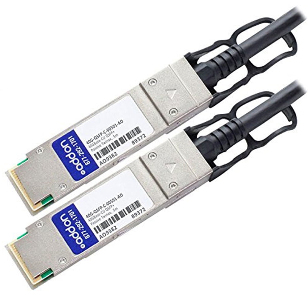 AddOn Brocade 40G-QSFP-C-00501 Compatible TAA Compliant 40GBase-CU ...