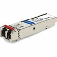 thumbnail image 1 of AddOn Calix 100-02138 Compatible TAA 1000Base-CWDM SFP Transceiver (SMF, 1590nm, 80km, LC, Rugged), 1 of 8