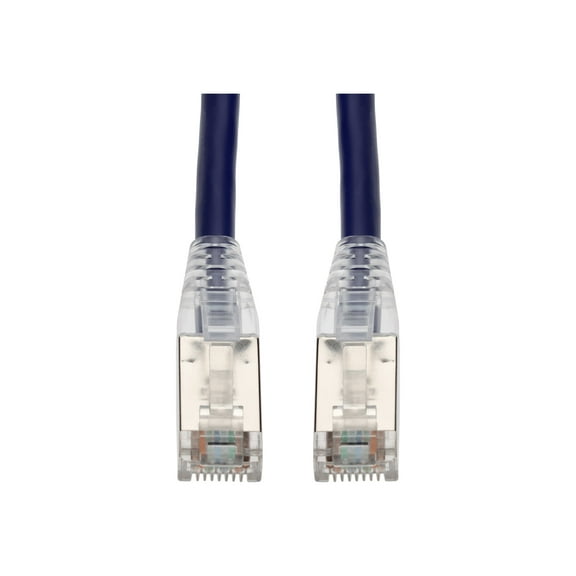 Addon ADD-3FCAT6S-PE 3ft Purple Cat 6 Shielded Pvc Ethernet Cable Snagless Easy Clear Boot Rj-4