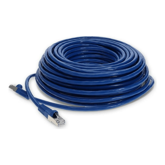 AddOn - Patch cable - RJ-45 (M) to RJ-45 (M) - 100 ft - S/FTP - CAT 7 - blue