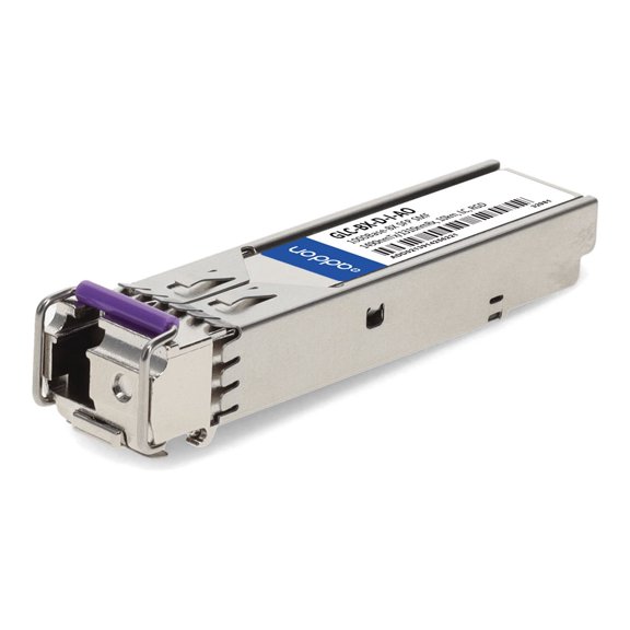 AddOn - SFP (mini-GBIC) transceiver module (equivalent to: Cisco GLC-BX-D) - 1GbE - 1000Base-BX - LC single-mode - up to 6.2 miles - 1490 (TX) / 1310 (RX) nm