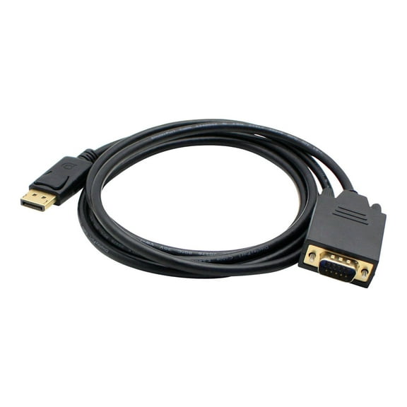 AddOn DISPLAYPORT2VGA6F 6' DisplayPort to VGA Adapter Cable, Black