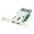 thumbnail image 1 of AddOn Dell 430-4435 Comparable Dual SFP+ Port PCIe NIC - network adapter, 1 of 8