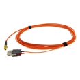 thumbnail image 1 of AddOn - Patch cable - SC/PC multi-mode (M) to MT-RJ secure multi-mode (M) keyed B (red) - 7 m - fiber optic - 50 / 125 micron - OM2 - riser - orange, 1 of 8