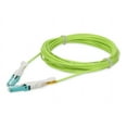 thumbnail image 1 of AddOn - Patch cable - CS/PC multi-mode (M) to CS/PC multi-mode (M) - 8 m - fiber optic - duplex - 50 micron - OM5 - riser - lime green, 1 of 8