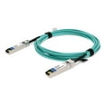 thumbnail image 1 of AddOn - 10GBase-AOC direct attach cable - TAA Compliant - SFP+ to SFP+ - 5.5 m - fiber optic - active, 1 of 9