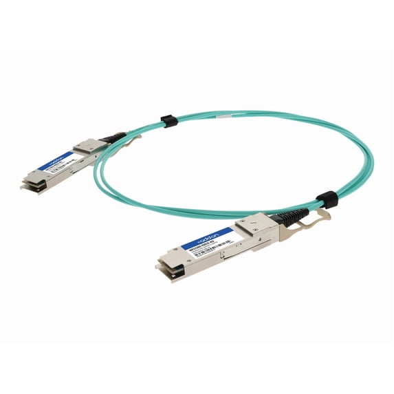 AddOn - 200GBase-AOC direct attach cable - TAA Compliant - QSFP56 to QSFP56 - 1 m - fiber optic - Active Optical Cable (AOC)