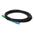 thumbnail image 1 of AddOn - Patch cable - SC/APC single-mode (M) to SC single-mode (M) - 20 m - fiber optic - simplex - 9 / 125 micron - OS2 - OFNR - outdoor, riser - black, 1 of 8